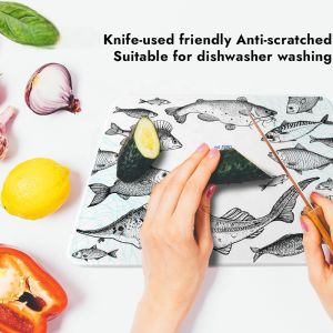 10*8 Inch Plastic PBT Blank Sublimation Cutting Board Custom Rectangle