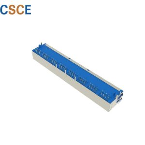 Multiple Color 8 Port RJ45 Connector , 8 Pin RJ45 Connector For Ethernet
