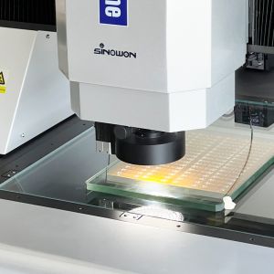 Large Travel 3D Automatic Contact Vision Based Measurement System High Precision