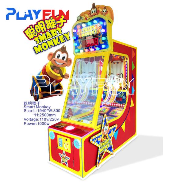 Playfun Smart monkey lottery machine carnival games redemption tickets game