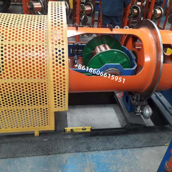 Custom Tubular Stranding Machine Steel Electric Wire Cable Making