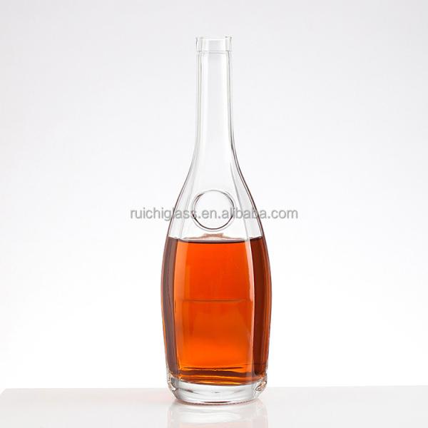 500ml 700ml 750ml 1000ml Super Flint Inflatable Glass Bottle for Gin Wine