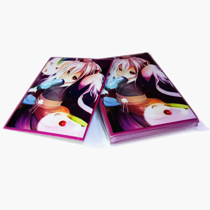 Customized Hologram Set Of 100 Inner Card Sleeves For Game Card Protection And Drawder