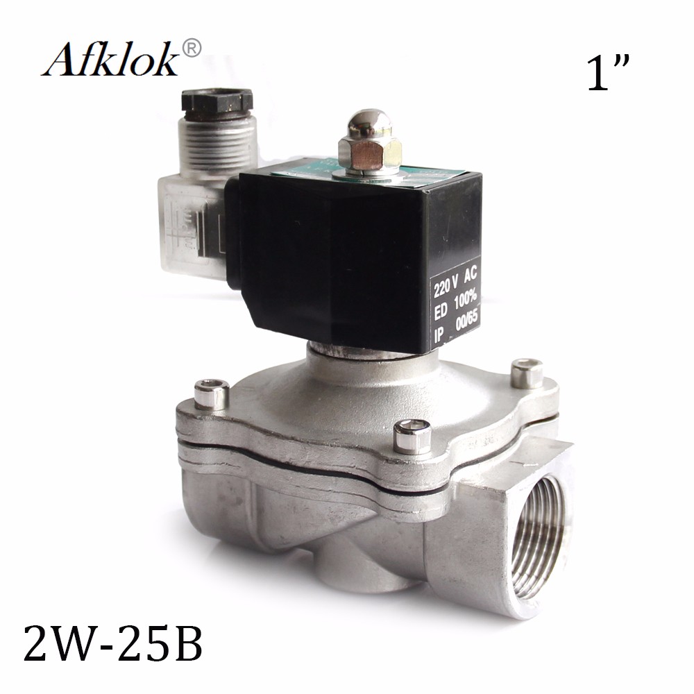 Normally Closed 1/2 Inch Stainless Steel Lpg Gas Solenoid Valve 220v