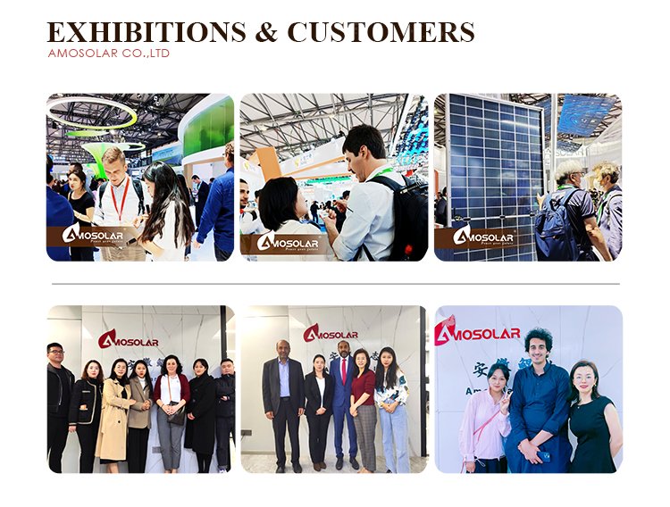 Amosolar Mono Solar Panels 525-550W The Ultimate Solution for Your Solar Applications