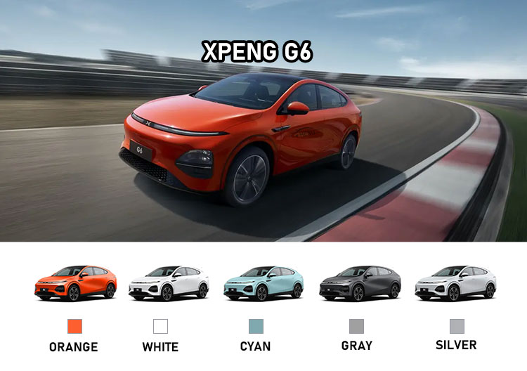 Max Speed 180km/h 2023 Energy Vehicles xpeng g6 Single Speed Gearbox High Speed adult electric cars