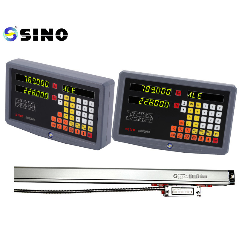TTL EIA-422 Signal SINO DRO SDS2MS 2 Axis Digital Readout For Grinding Machine Lathe