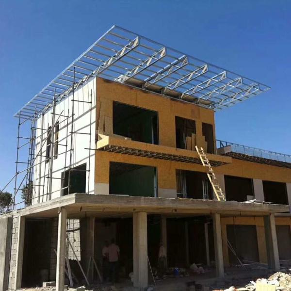China Two Storey Fast Construction Prefab Light Steel Structure House Inexpensiv
