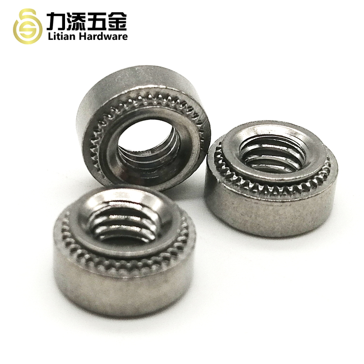 PEM Blind Rivet Nuts Stainless Steel SS304 For Sheet Metal Polished