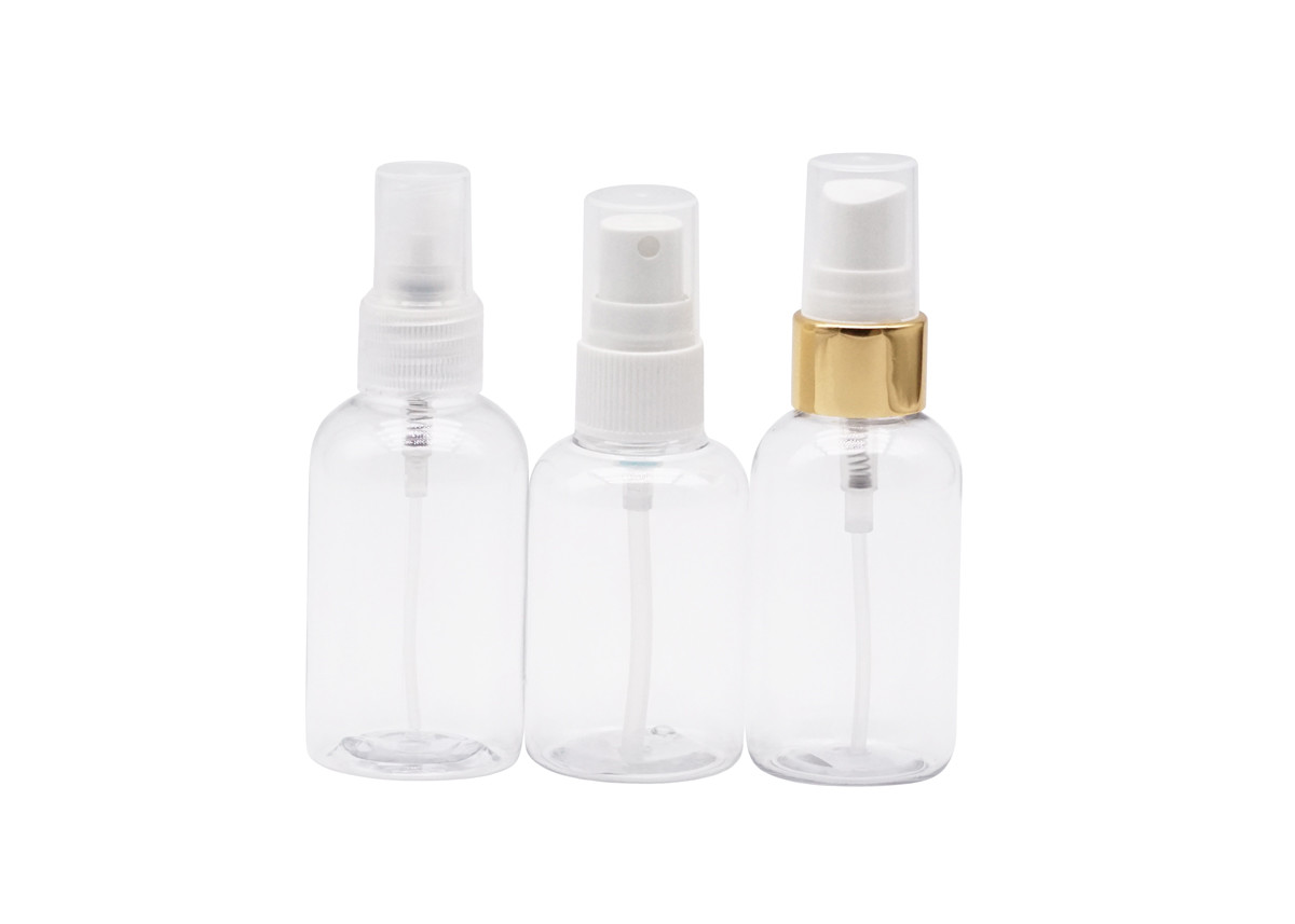 Light Pink 200ml Plastic Lotion Bottle Cosmetic With 18mm Lotion Pump