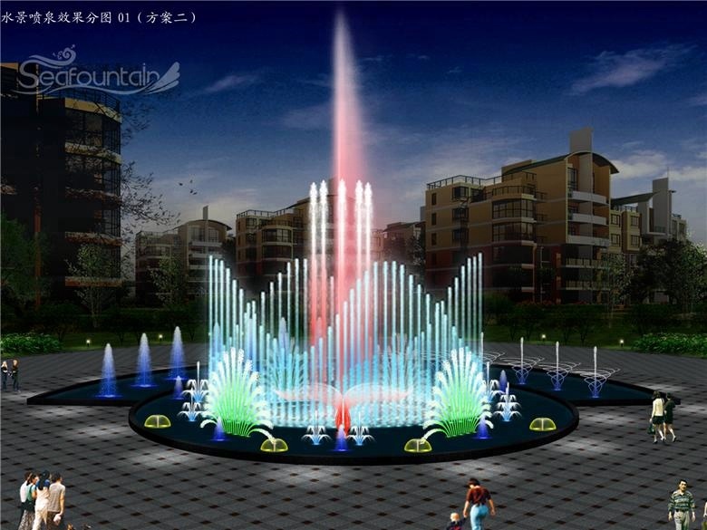 Underwater Floating Water Fountain For Pool Stainless Steel 304 Hotel