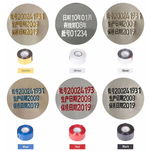 30mm*100m Hot coding foil AT1 for HP241b HP241 batch coding machine Original A Grade