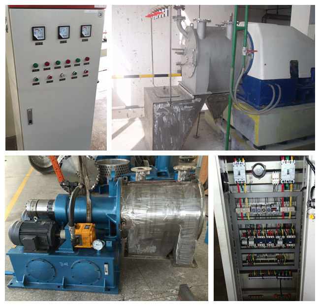 Model PP Continuous Centrifuge Pusher Centrifuge For Chloroacetic Acid