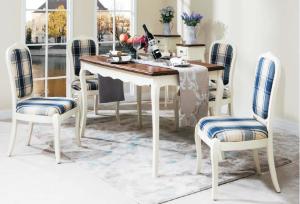  Modern Simple Solid Wood Dining Room Furniture / Ash Wood Dining Table Manufactures