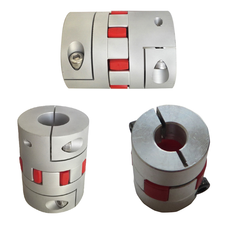 CFC Flexible Spider Jaw Coupling High Torque For Mask Machine Servo Motor