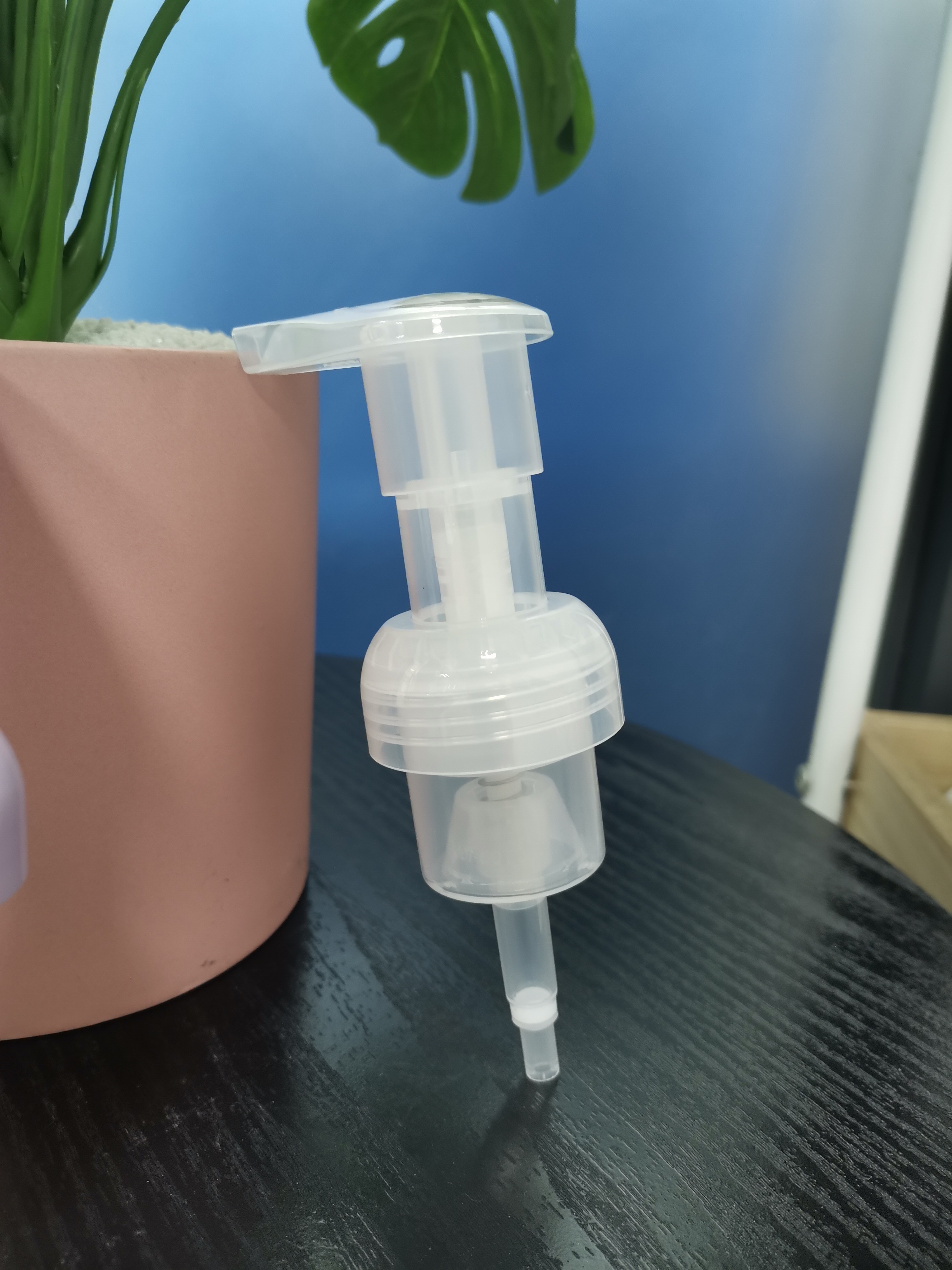 Screw-on Closure Body Wash Pump Bottle Free Samples Samples Whole Transparent Foam Pump