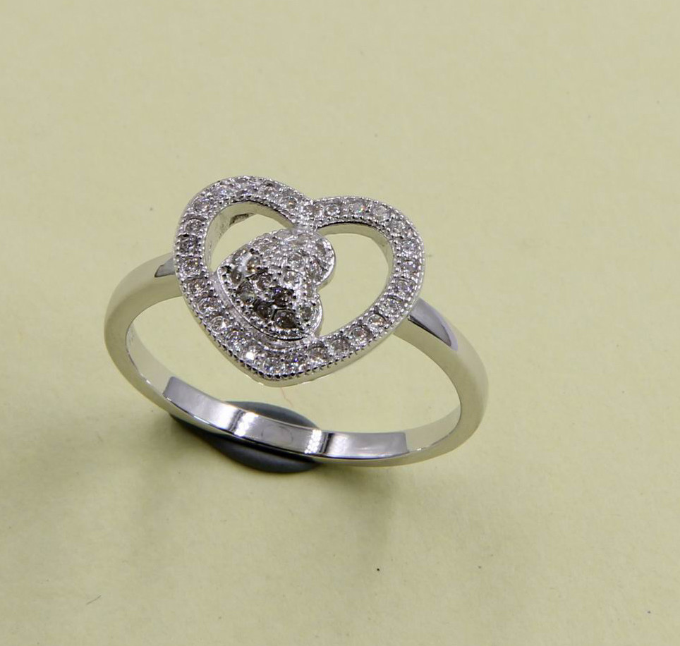 Sterling Silver CZ Rings With Radiant Elegance Chunky Sterling Silver Rings Sterling Silver Stackable Rings