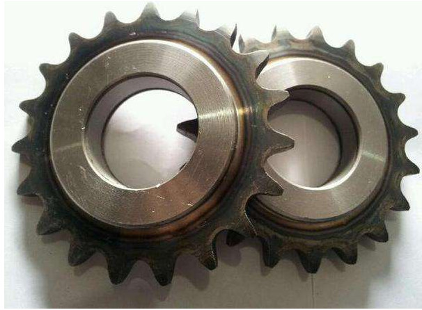 Machined Double Pitch Sprocket For Industries Bad Condition Resistance