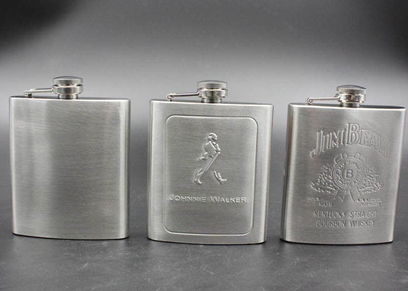 7 Oz Small Wine Pot Pocket Hip Flask High End Set Adult Use Logo Printed