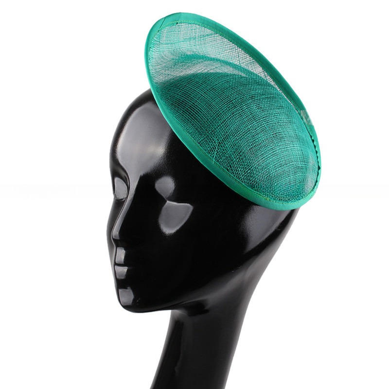 Goose Feather Party Decoration Hat Fascinator with Sinamay Base Express Shipping