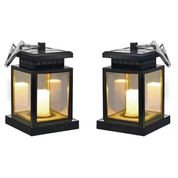 RoHS Decorative 2V LED Solar Landscape Light 20LM Solar Candle Lanterns For