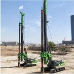Kr60c Hydraulic Rotary Piling Rig Machine Max Drilling Depth 24m