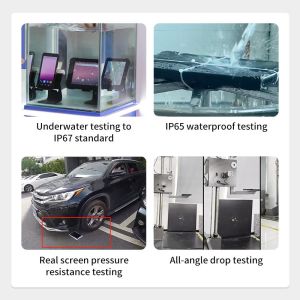 Sunlight Readable Anti-glare Screen Rugged Tablet with 4G Win10 and Bar Code