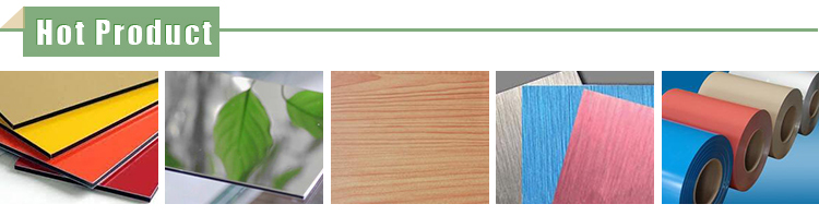 Yellow Color Coating Aluminum Coil Smooth Surface For Aluminum Composite Panel