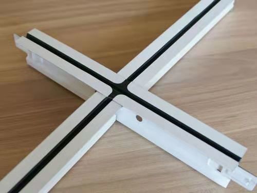 Decorative T Bar Ceiling Grid , Zinc Coated Tee Grid Ceiling Fast Installation