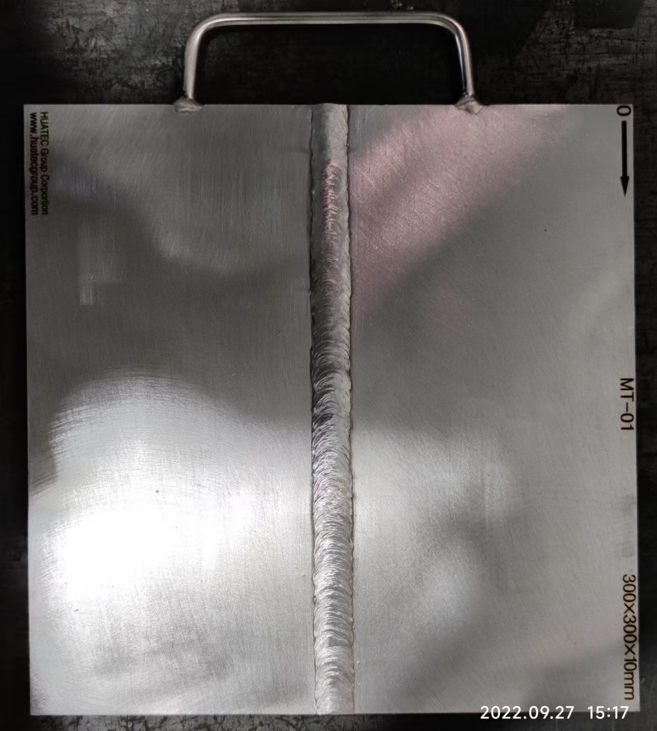 Flawed Test Specimens UT-PT-MT Weld Seam Test Block Defects 1/2/3 Superior Performance