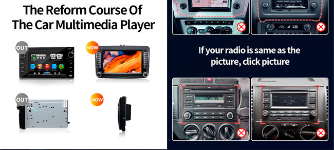 2+32G VW Car Radio 8 Inch Vw Polo Touch Screen Radio Android Gps Skoda Seat