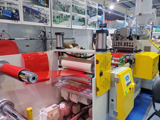 AFSJ-350mm PLA  Sheet Extrusion Machine , Produce PLA Sheet For Laboratory Experiments