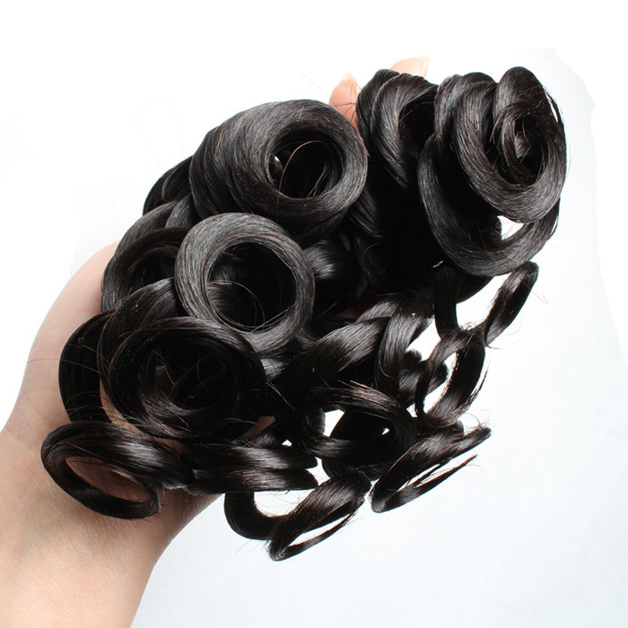 Grade 7A Malalysian Virgin Hair Virgin Human Hair Machine Made Sewing Weft