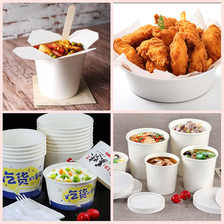BMPAPER Cupstock Paper For Ice Cream Cups Bowls With PE Coating 1 Side