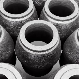 High-Temperature Copper Melting Graphite Crucible Fire Resistant Silicon Carbide