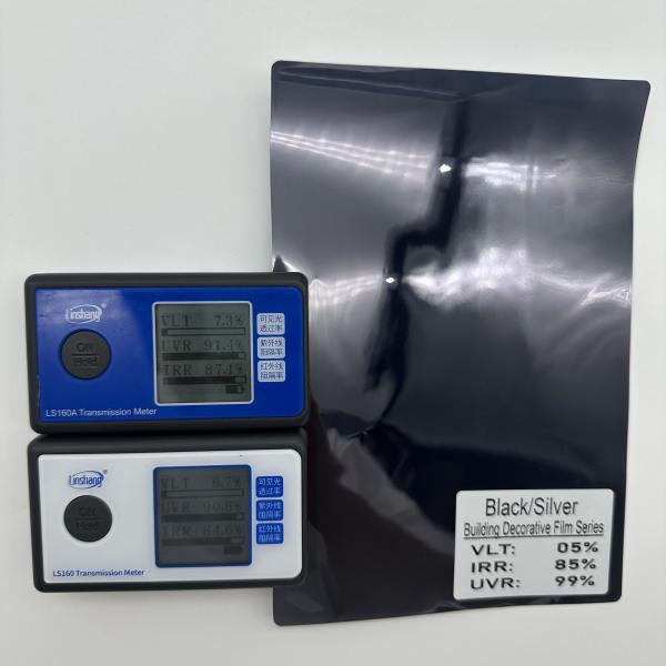 OEM Solar Window Film Home Office Use Black Window Sunscreen Film Safety