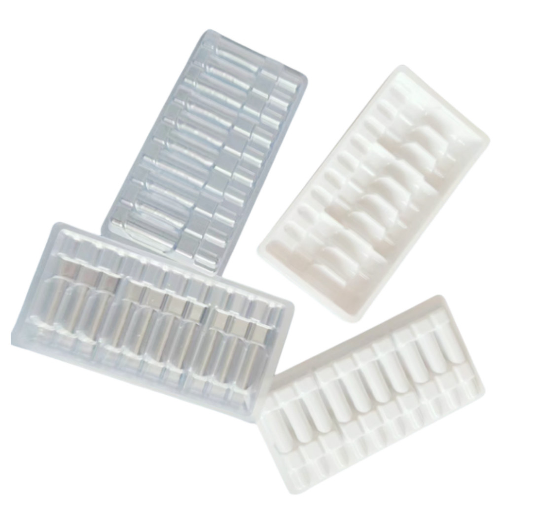 PET Medicine Packaging Box For 1ml Ampoule Tray With Different Dimensions