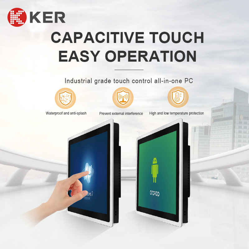 HD-MI VGA USB DVI 1920x1080 15.6 Inch Touch Screen Monitor