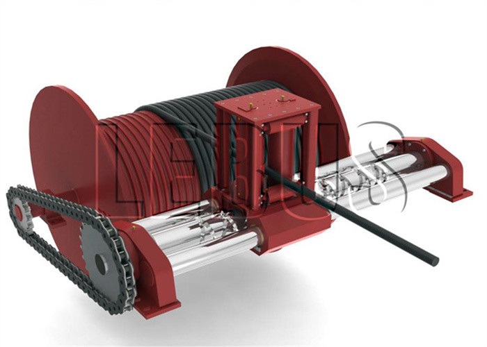 600mm Width 960r/Min Electric Rope Winch , Electric Cable Pulling Winch