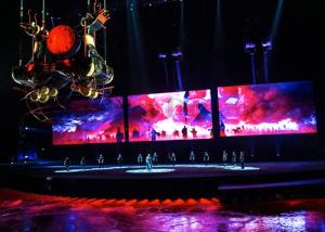  High Reslution Stage LED Backdrop Screen Hire , Indoor Rental LED Display 1000 Nits Manufactures