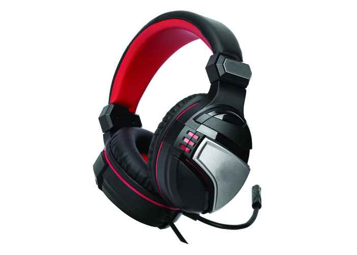 1.2m Switch Gaming Headphones , Red And Black Ps4 Headset 40mm Driver