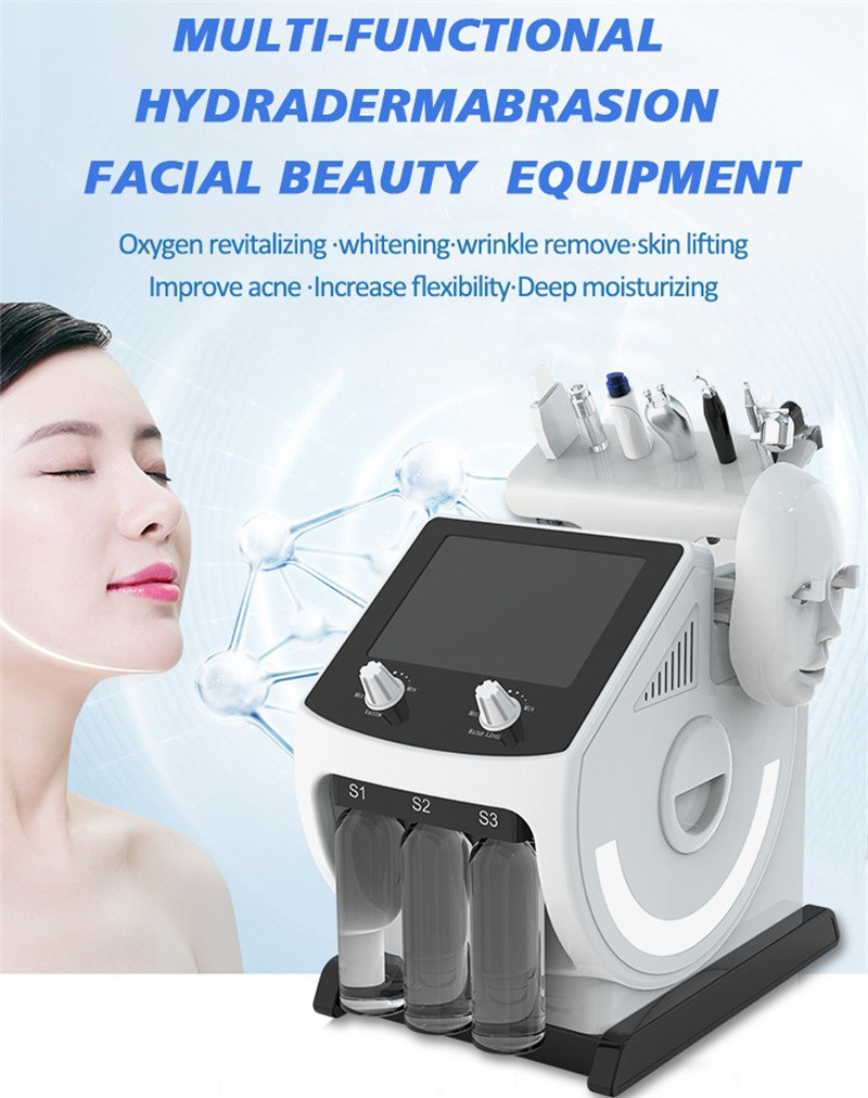 7 In 1 Portable Hydro Dermabrasion Machine Facial Cleansing
