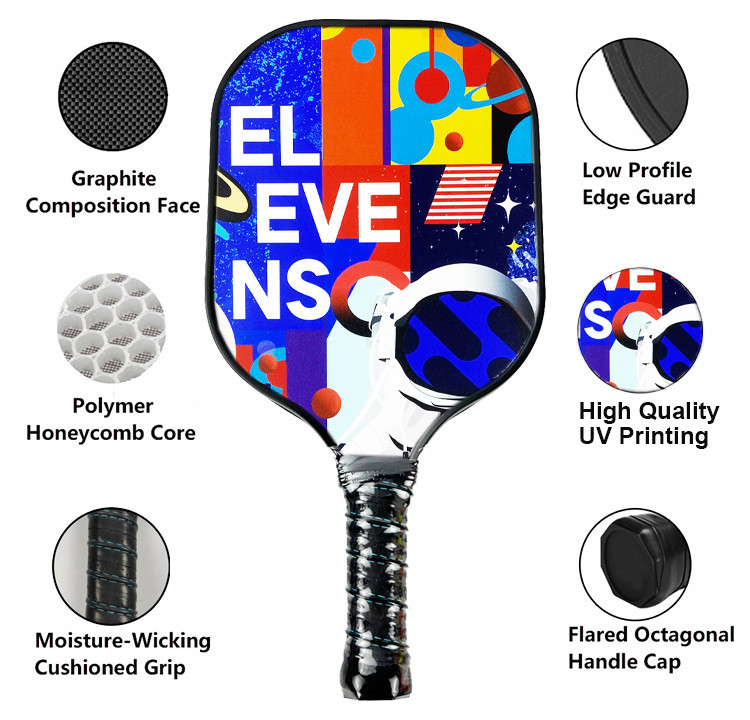 Usapa Custom Printed Pickleball Paddles Sports 3k Lightweight Pickleball Paddles