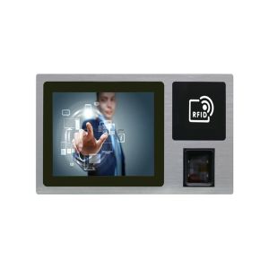 China Aluminum Alloy Material Industrial Touch Panel PC QR Code Identification on sale