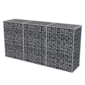 Flood Protective Retaining Wall Stone Cage Welded Gabion Box with Hexagonal Hole Shape