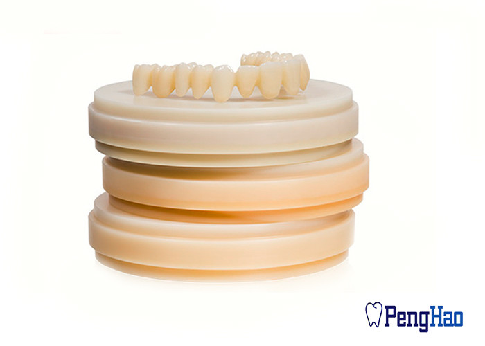 Reliable Dental PMMA Block CAD Cam System Temporary Restorations Material