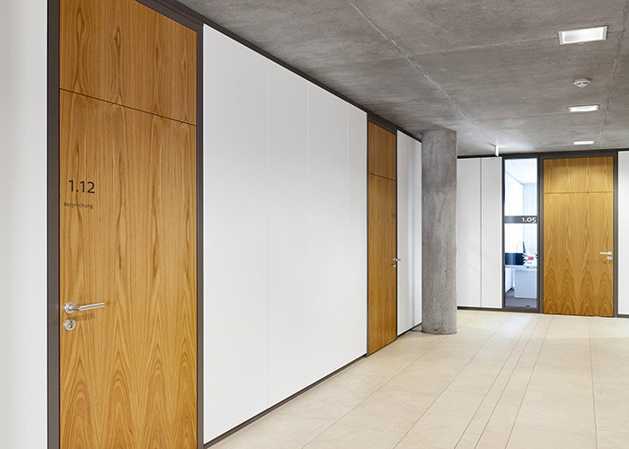 Pre-fabricated Solid Partition Wall All Steel Fire Protection Indoor Colorful Wall Reduce 48db Soundproof Office Wall