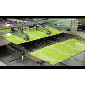 Fast Speed Exercise Book Ruling Machine For Notebook Manufacturing Machine