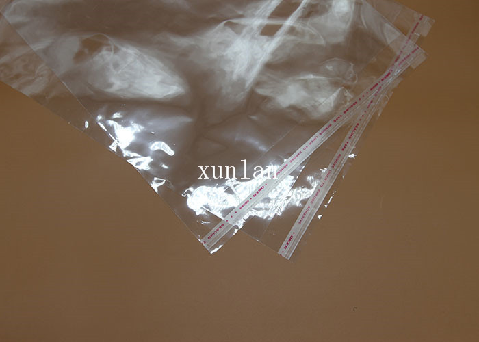 Anti Dust Transparent PE Plastic Bag Flat Top Opening For Laptop Accessories