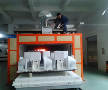 Custom Car Size Direct Firing Tunnel Kiln For Custom Firing Of Sanitary Ware